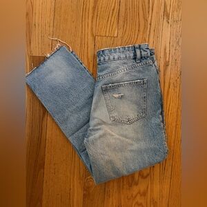 ZARA Straight ankle jeans size USA 6